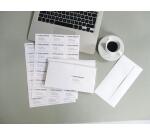 Etiquette adresse jet d'encre et laser 105 x 49,39 mm Agipa blanche - Boîte de 1200