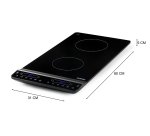 DOMO Plaque de cuisson à induction verticale - 2 feux