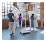 Système de tableaux blancs mobile et collaboratif Move & Meet - 1800x900mm - Nobo