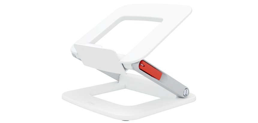 Soporte para portátil  multiángulo ajustable Leitz Ergo 63% plástico reciclado