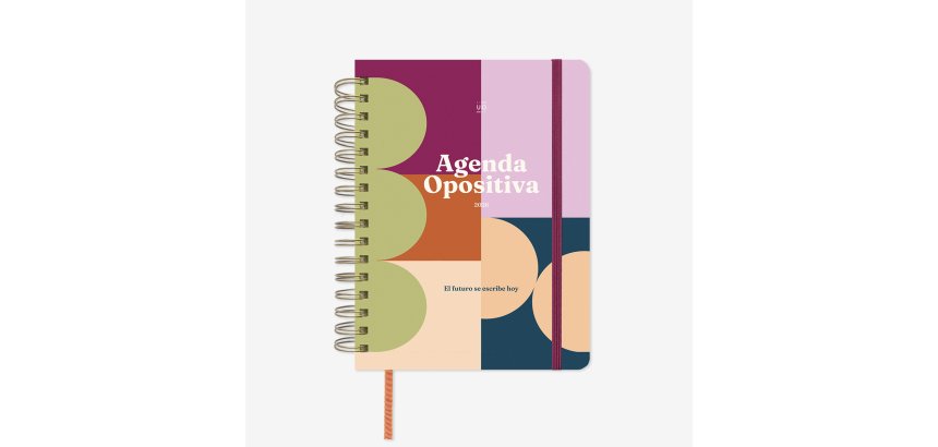 Agenda Anual 2026 "Opositiva" Día Página