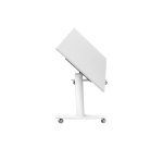 Mesa multifuncional batiente Taxi blanca 140 x 80 cm
