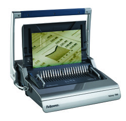 Encuadernadora de canutillo de plástico Fellowes Galaxy 500