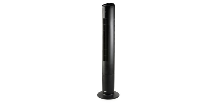 DOMO DO8153 Säulenventilator mit Umgebungsbeleuchtung – 5 Geschwindigkeiten – 4 Funktionen – 105 cm Höhe