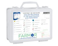 Coffret de secours Atelier Mécanique et de Maintenance 8/10 personnes