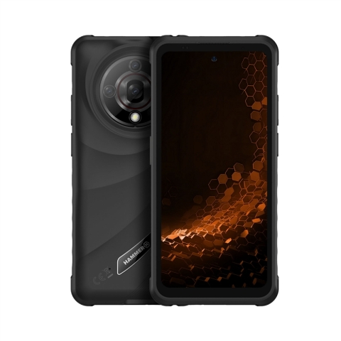 Hammer Iron 6 5G 6,56" 8+(8)+256GB Black Smartphone Rugerizado.