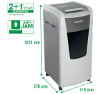 Destructora IQ Auto+ Office Pro 600 P5, autoalimentación, blanca