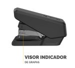Grapadora EasyPress LX860 Fellowes negra Microban. Media carga