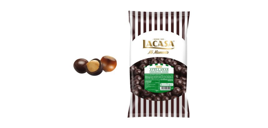 Avellana Chocolate Negro 1 kg Lacasa