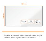 Pizarra magnética de acero Nobo Premium Plus 1880x1060mm