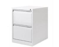 Archivador monoblock-montado PSF2 Bisley 2 cajones carpetas colgantes A4 folio