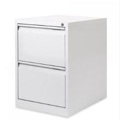 Archivador monoblock-montado PSF2 Bisley 2 cajones folio-A4 62cm - Blanco - Blanco