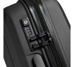 Delsey Belmont plus - Valise cabine Slim 4 doubles roues 55 cm noir