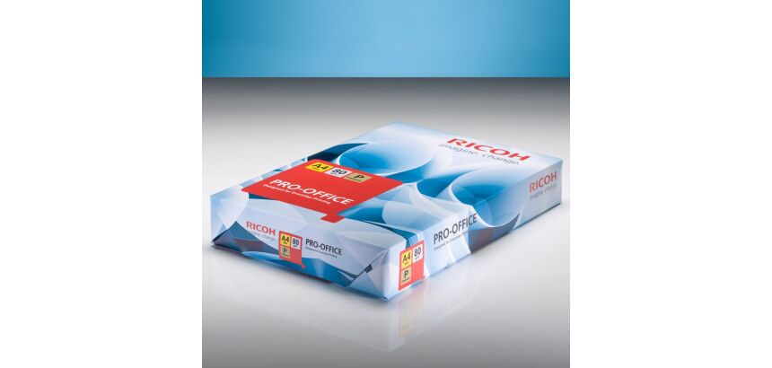 Papier Ricoh Pro-Office Premium A4 80gr - palette jetable de 200 ramettes avec 500 feuilles