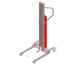 Gerbeur Astair levée électrique avec éperon à galet et plateau V 30 kg course de levée 1200 mm