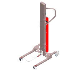 Gerbeur Astair levée électrique avec éperon à galet et plateau V 30 kg course de levée 1200 mm