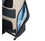 Delsey Securflap - Sac à dos pour ordinateur portable 15" bleu sable