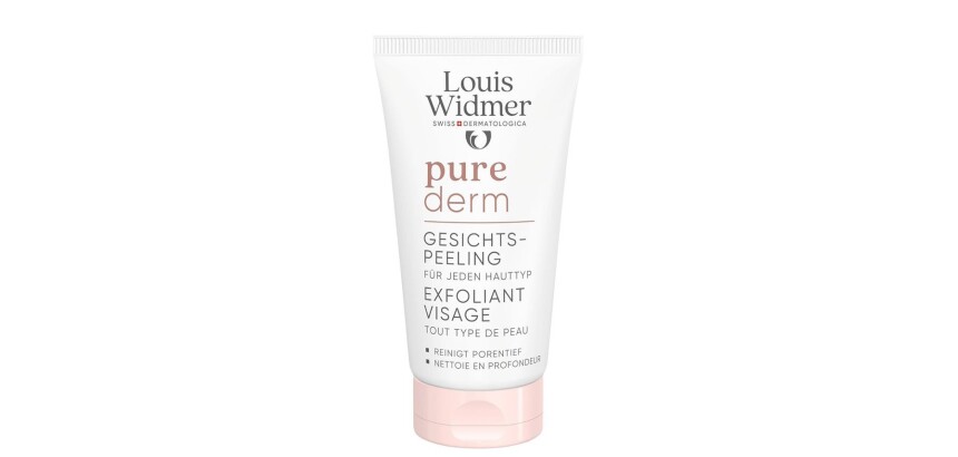 Widmer purederm exfoliant Visage 50 ml avec parfum