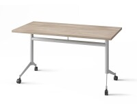 Table rabattable POLLY L.140 x P.70 cm Plateau Orme