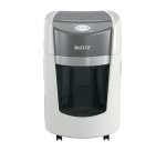 Destructora de Papel Leitz IQ OptiMax Small Office 350 pequeña Microcorte Seguridad P5 22L - Blanca