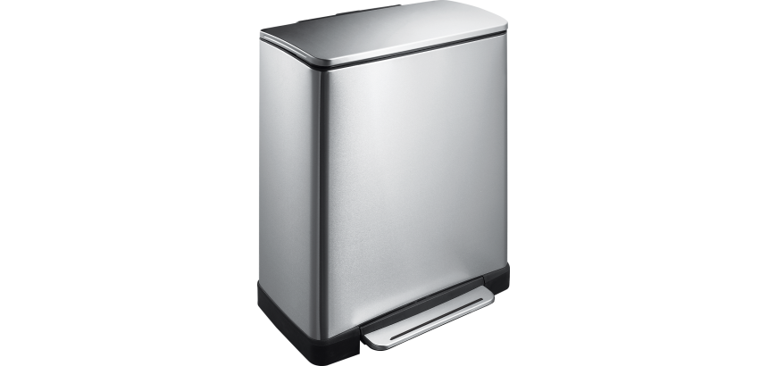 Poubelle à pédale E-Cube 50L