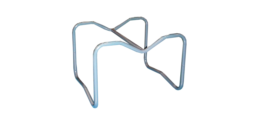 Support de soutirage acier peint 1 fût 350 kg 60 à 220 L 590 x 679 x 470 mm