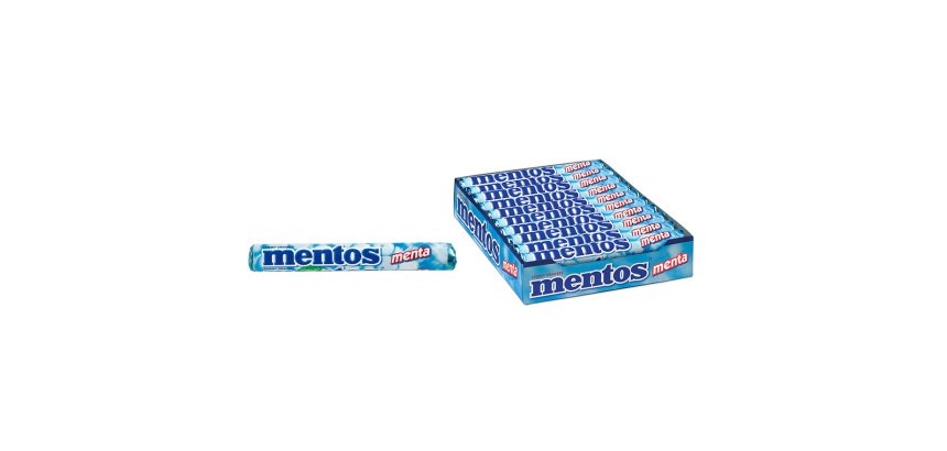 Caramelos Mentos Menta - Estuche 20 Unidades