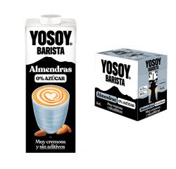 Bebida vegetal de almendras Barista Yosoy 1L