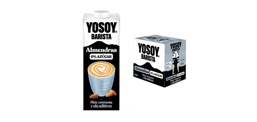 Bebida vegetal de almendras Barista Yosoy 1L