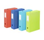 Boîte de classement CLASS DOC A4 Dos 8 cm - polypropylène - FEEL'EASY VIQUEL - coloris assortis