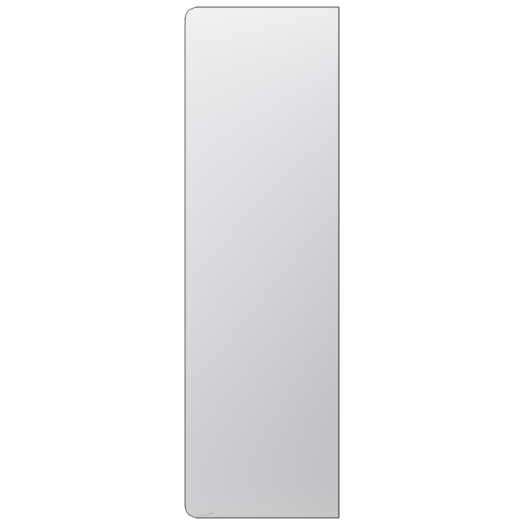 Tableau blanc émaillé XL WALL-UP 200x60cm - Coin gauche arrondi - Legamaster