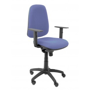 Tarancón tapizada brazos regulables - Azul claro