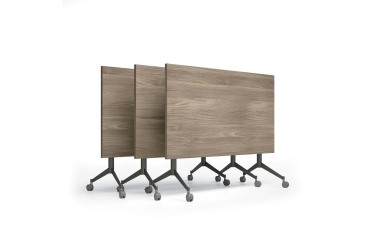 Table rabattable POLLY L.140 x P.70 cm Plateau Orme