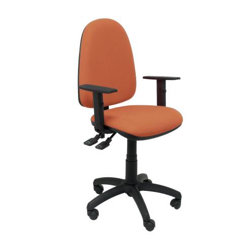 Silla Tribaldos con brazos regulables - Marrón