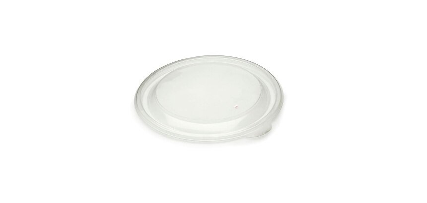 Tapa PP cúpula transparente 13 cm  - Caja de 500 unidades