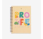 Libreta "Profe gracias por hacerme sentir capaz"