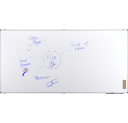 Tableau blanc émaillé UNITE PLUS 120x240cm - Legamaster