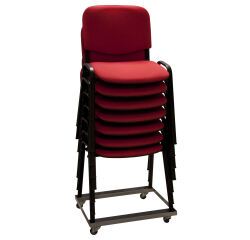 Chariot porte-chaises empilables 150 kg 585 x 520 mm roue nylon