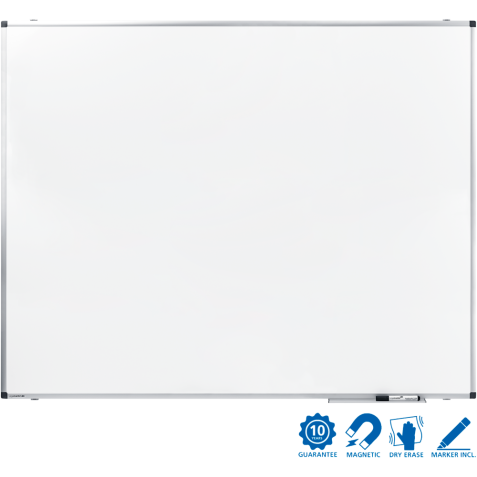 Tableau blanc laqué PREMIUM 120x150cm - Legamaster