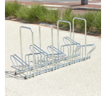 Range 8 vélos avec 4 arceaux antivol