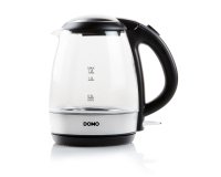 DOMO Bouilloire - 1,2 L - verre
