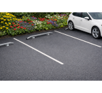 Butée de parking - Chasse roue - PMR Modèle cintré Ø 60 mm Galvanisé