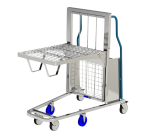 Chariot niveau constant acier zingué 150 kg 800 x 600 mm