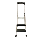 Escabeau HAILO Aluminium 4XL + porte sceau