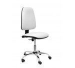 Silla Socovos similpiel blanco