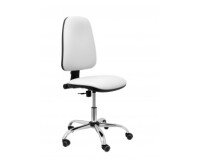 Silla Socovos similpiel blanco