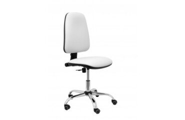 Silla Socovos similpiel blanco