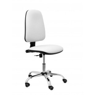 Silla Socovos similpiel blanco - Blanco