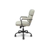 Fauteuil inclinable Opti518 en similicuir beige