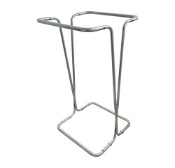 Support sac poubelle en acier galvanisé